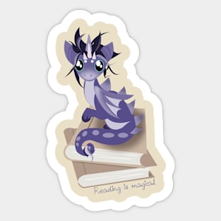 Lil Beastie: Reading is Magical Sticker